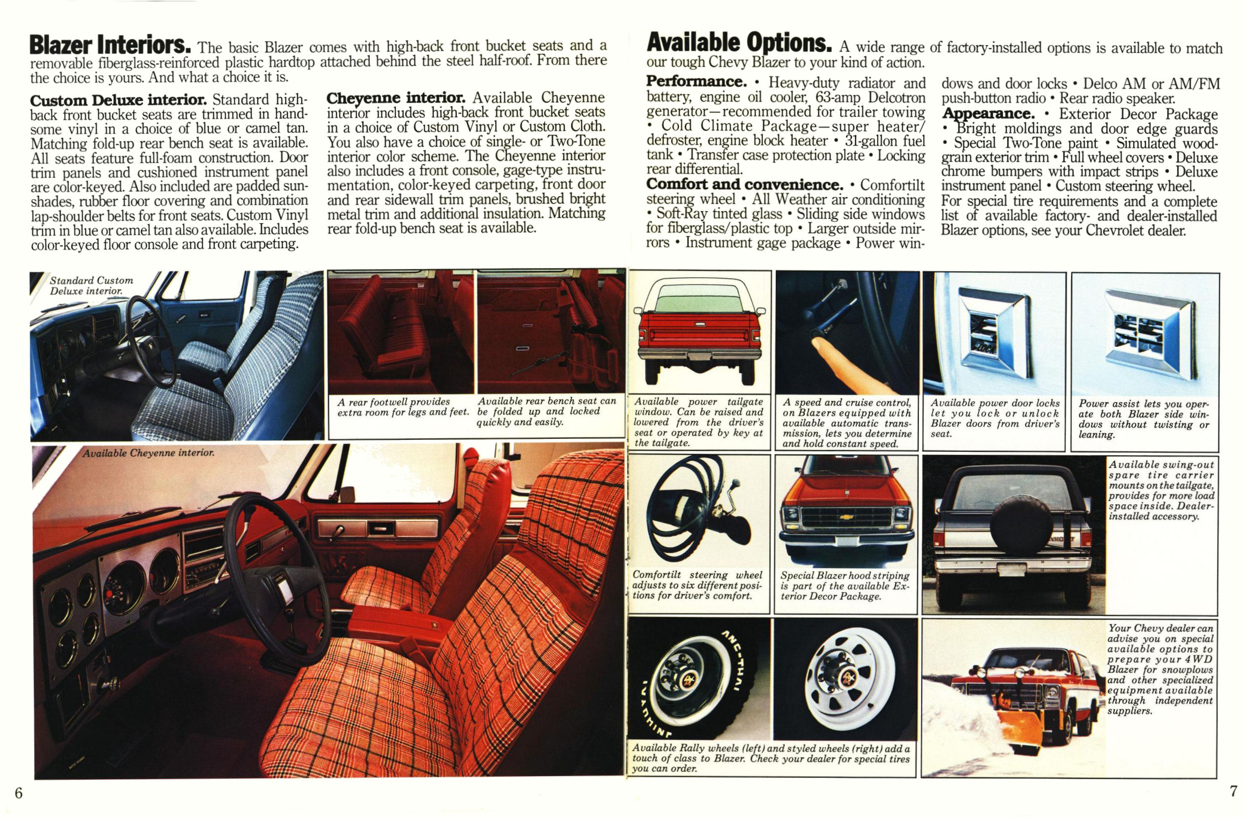1979 Chevrolet Blazer Brochure Page 2